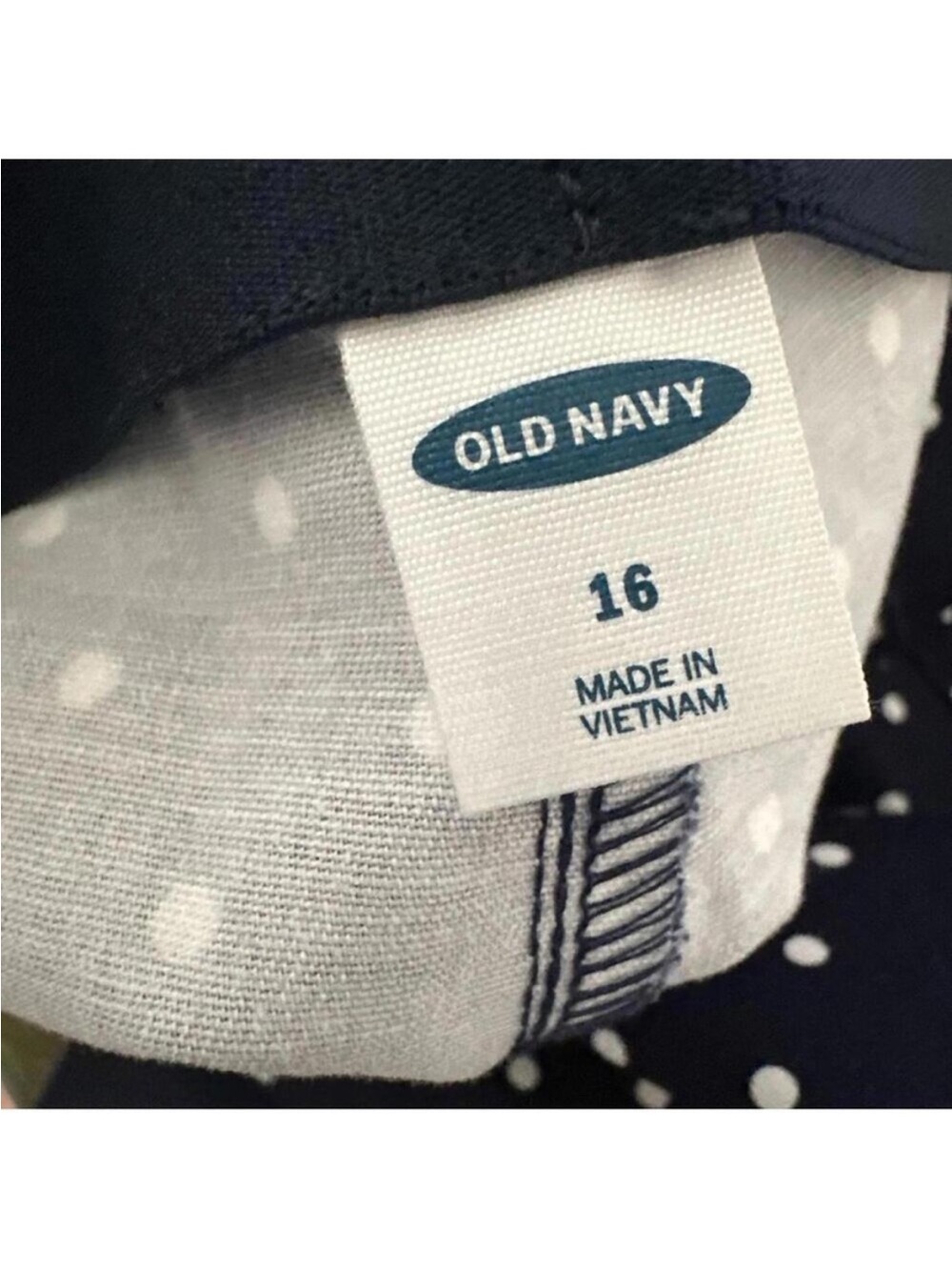 Old Navy Women’s WOW Polka Dot Pants Size 16 - Picture 3 of 5